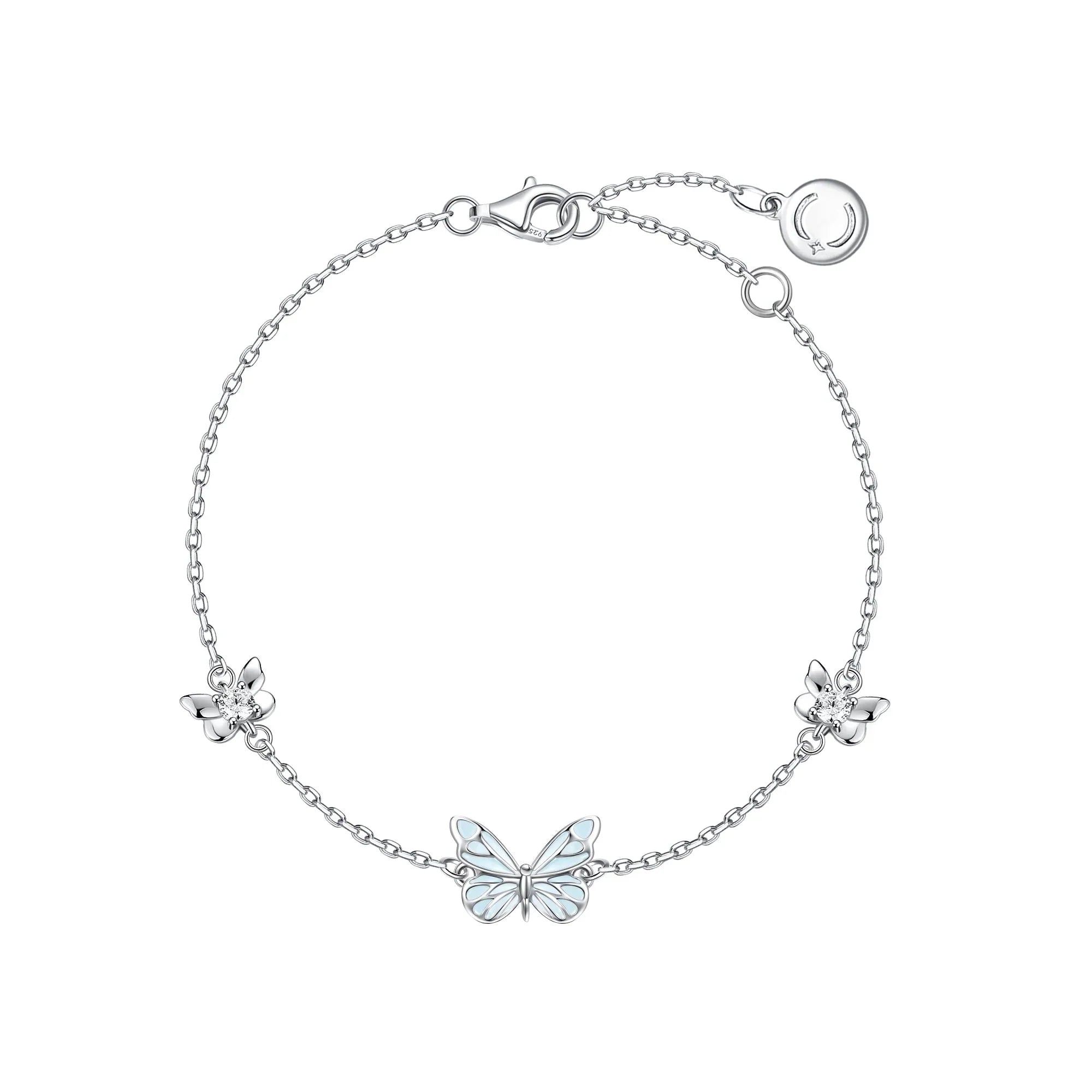AX Luminous Dream Blue Butterfly Bracelet
