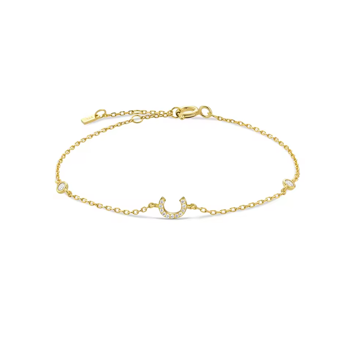 AX Station Initial Bracelet