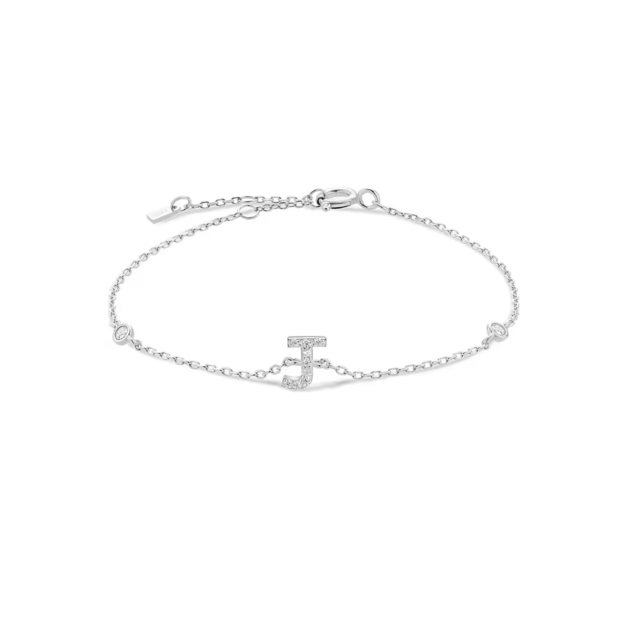 AX Station Initial Bracelet