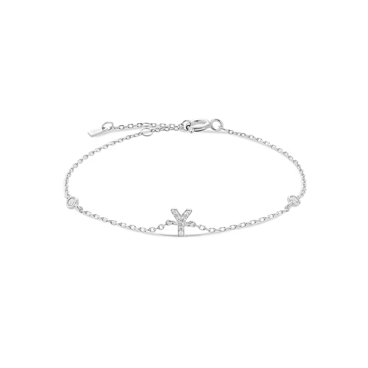 AX Station Initial Bracelet